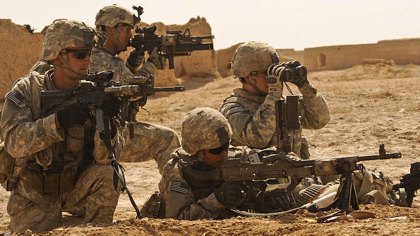 Soldiers war guns army Afghanistan US Marines Corps US Army soldat, us army soldiers HD wallpaper