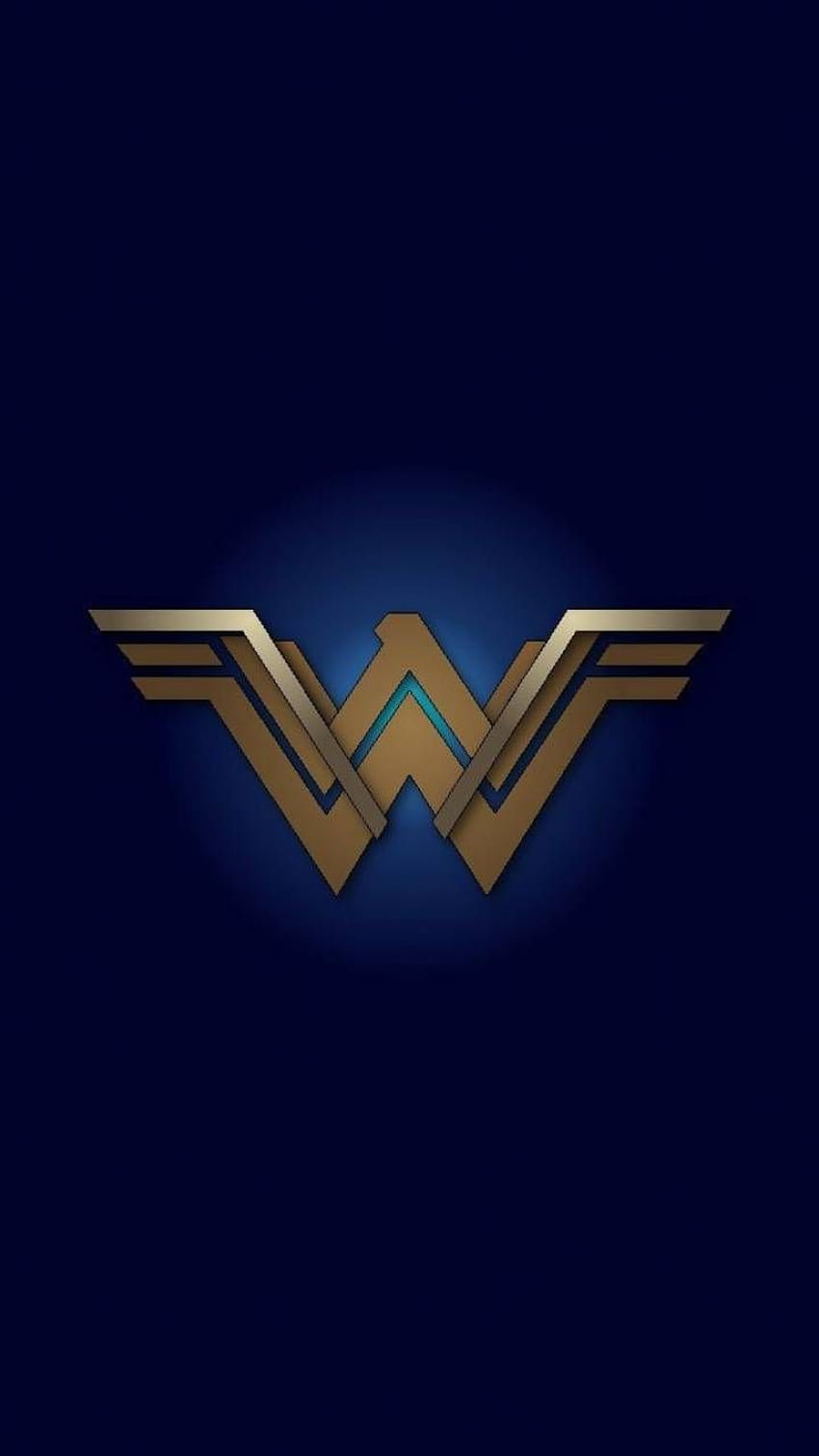 Лого Wonder Woman от wxlf20, знак Wonder Woman HD тапет за телефон