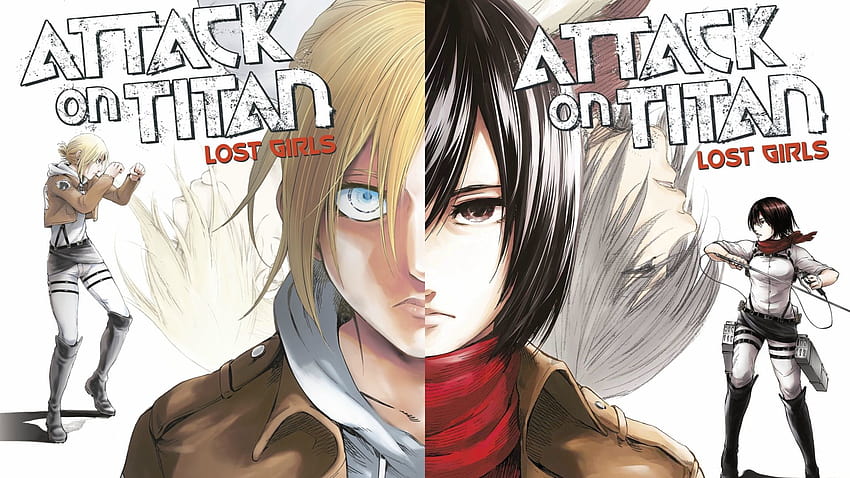 Attack On Titan Lost Girls Volume 2, attack on titan girls HD wallpaper