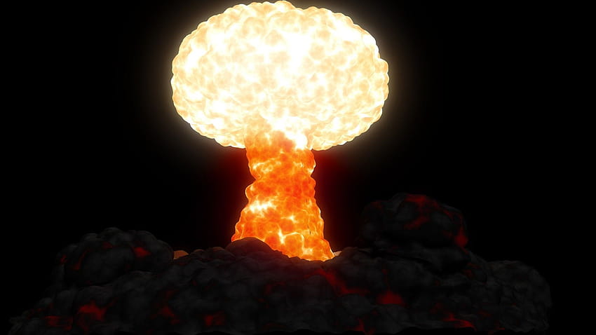 Bombe esplosioni atomiche bomba nucleare, bomba esplosiva Sfondo HD