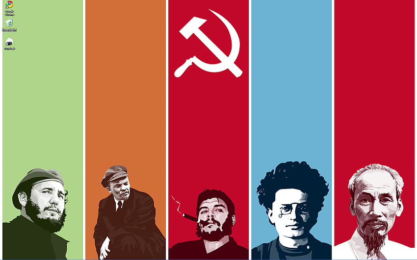 Grup Fidel Castro, leon trotsky Wallpaper HD