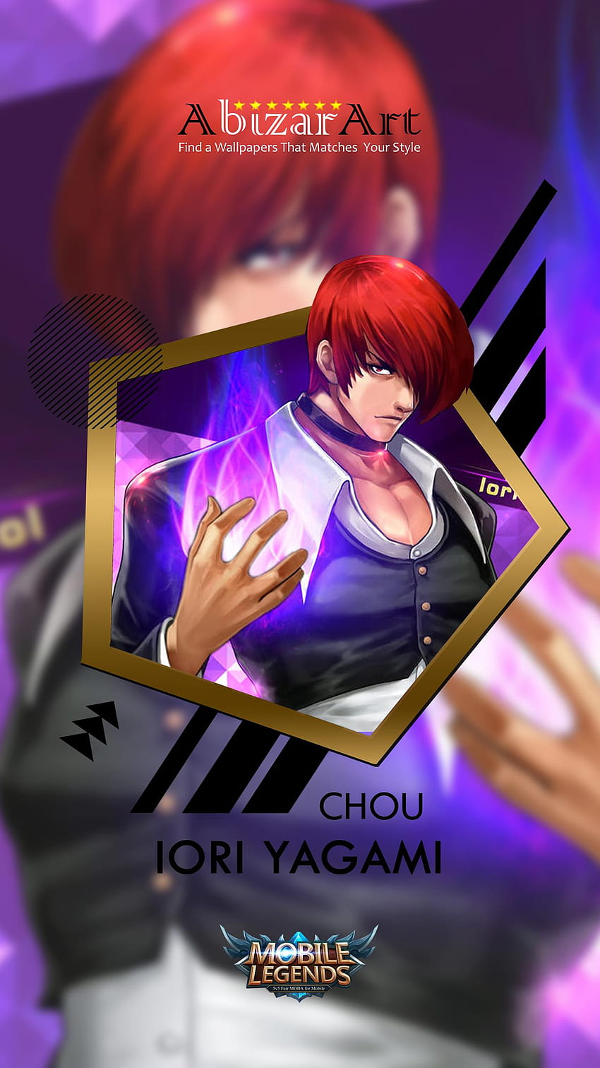 Chou Iori Yagami by makinig on DeviantArt