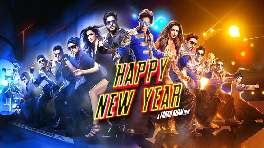 Frohes neues Jahr Bollywood Movie Trailer Shahrukh Khan Deepika Padukone, frohes neues Jahr Hindi-Film HD-Hintergrundbild