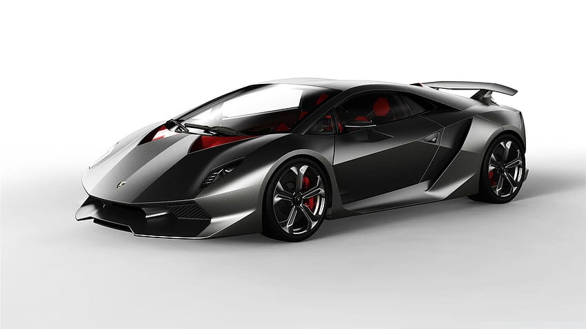 Mobil Konsep Lamborghini Sesto Elemento ❤, mobil lamborghini 3d hitam Wallpaper HD