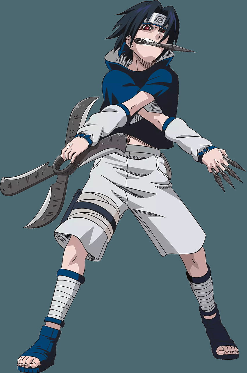 Sasuke Uchiha, Sasuke voller Körper HD-Handy-Hintergrundbild