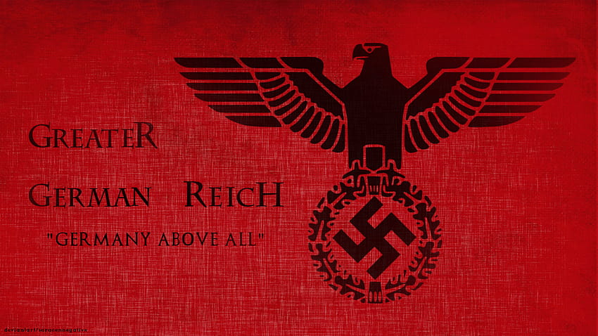 Greater German Reich Coat Of Arms โดย saracennegative, จักรวรรดิเยอรมัน วอลล์เปเปอร์ HD