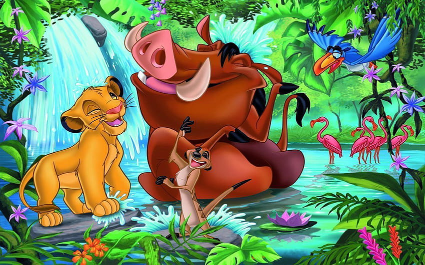 The Lion King Zazu Simba Timon Dan Kartun Pumbaa 1920x1200 : 13 Wallpaper HD