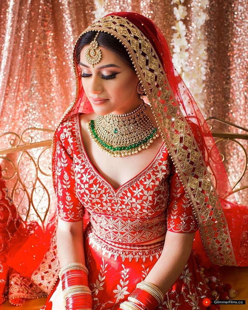 Indische heiße Hochzeitsbräute – Desi Schauspielerin Verführerisch, indisches Hochzeitsmädchen HD-Handy-Hintergrundbild
