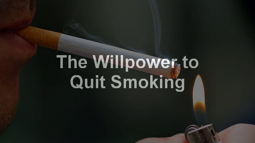 The Willpower to Quit Smoking, i quit smoking HD wallpaper