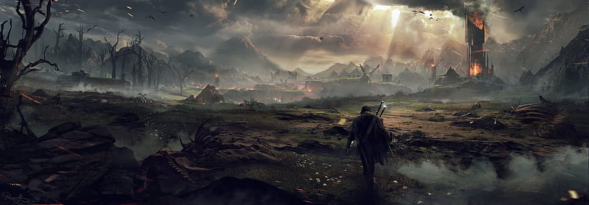 Concept Art Middle earth: Shadow Of Mordor The Lord Of The Rings video games, the shadow lotr HD wallpaper