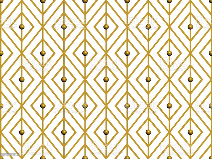 3d vector dorado vector patrón geométrico sin costuras patrón lineal dorado para su diseño ilustración de stock fondo de pantalla