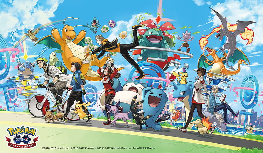 Pokémon Go Fest, Pokémon 2019 papel de parede HD