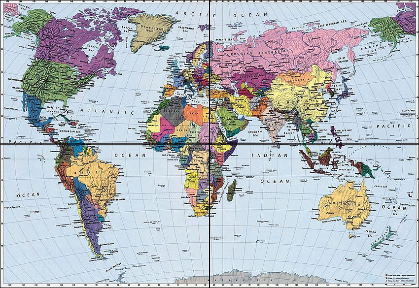 Peta Dunia Politik Peta politik dunia beresolusi tinggi, definisi tinggi peta dunia Wallpaper HD