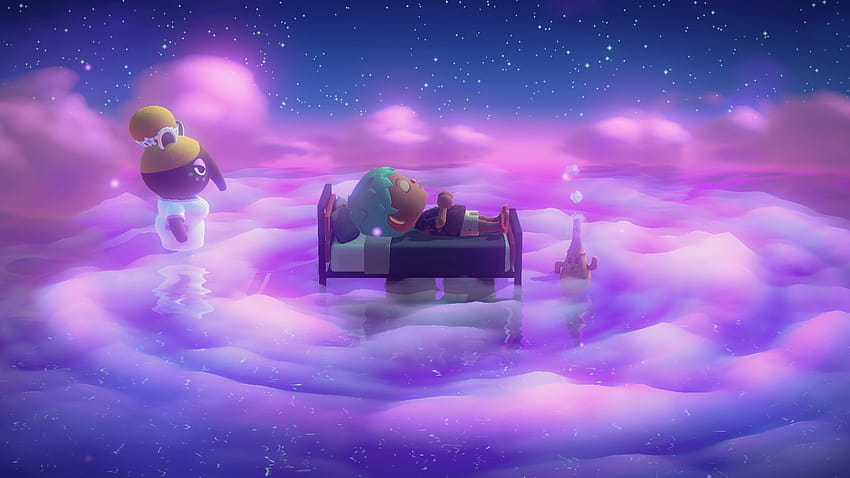 Animal Crossing: New Horizons, tangkapan layar pubblicati nuovi di detik-detik bagian dell'aggiornamento estivo, animal crossing sky Wallpaper HD