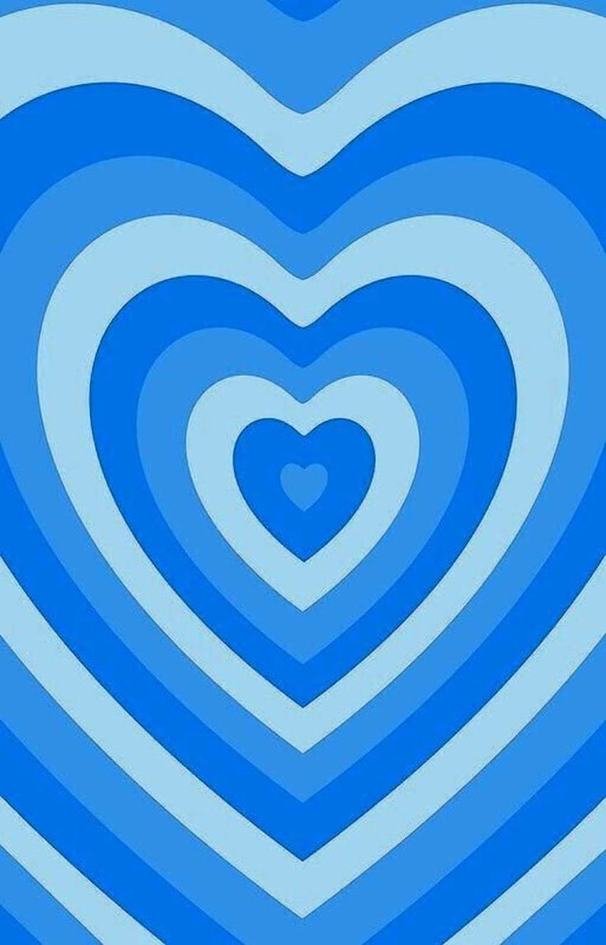 Edgy Blue Wall Collage digital 40pcs, blue heart aesthetic HD ...