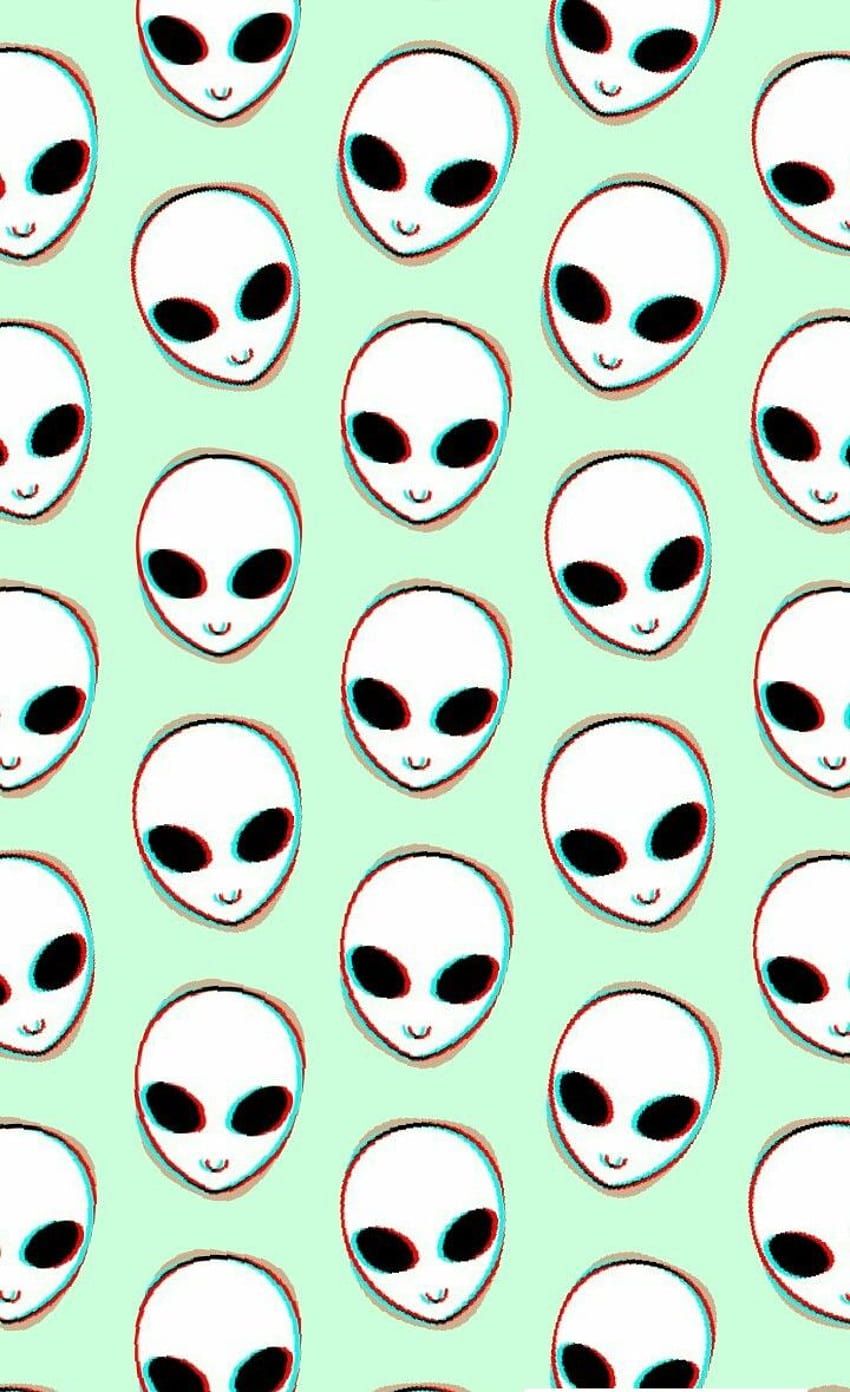Jika Anda menyukai alien... jangan ragu! Simpan ini!, emoji alien wallpaper ponsel HD