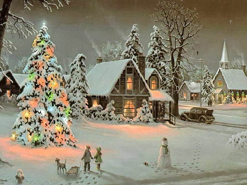2 HOURS OF POPULAR TRADITIONAL OLD CHRISTMAS CAROLS & MUSIC WITH TOP CHRISTMAS LIGHT DISP…, christmas greetings traditional HD wallpaper