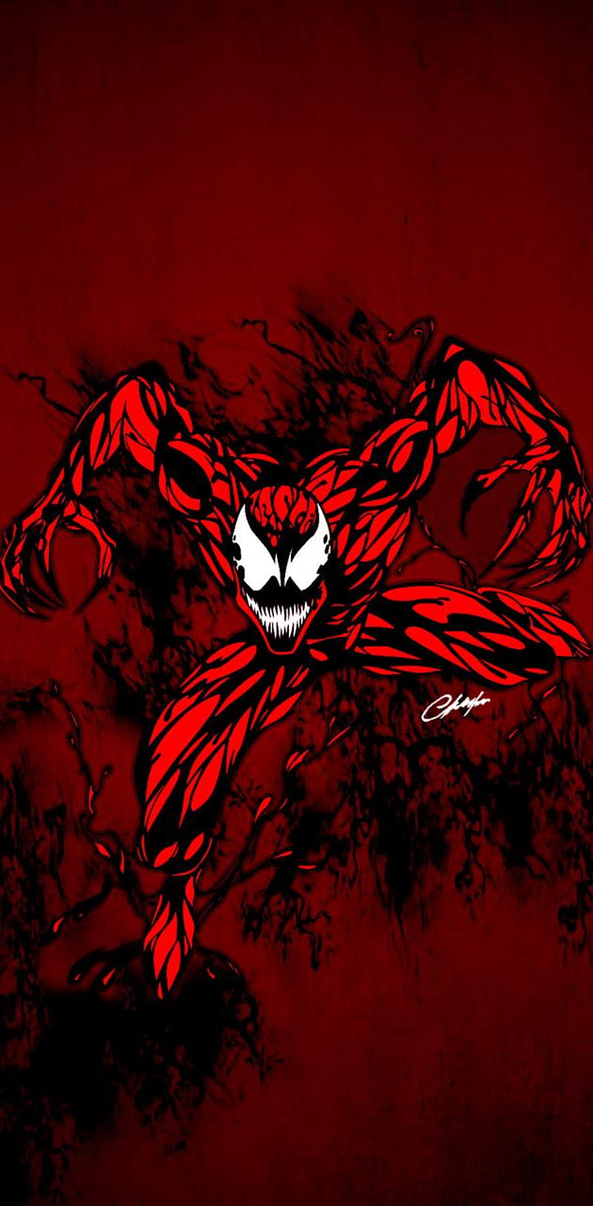 Carnage by Dfxdj, carnage iphone HD phone wallpaper