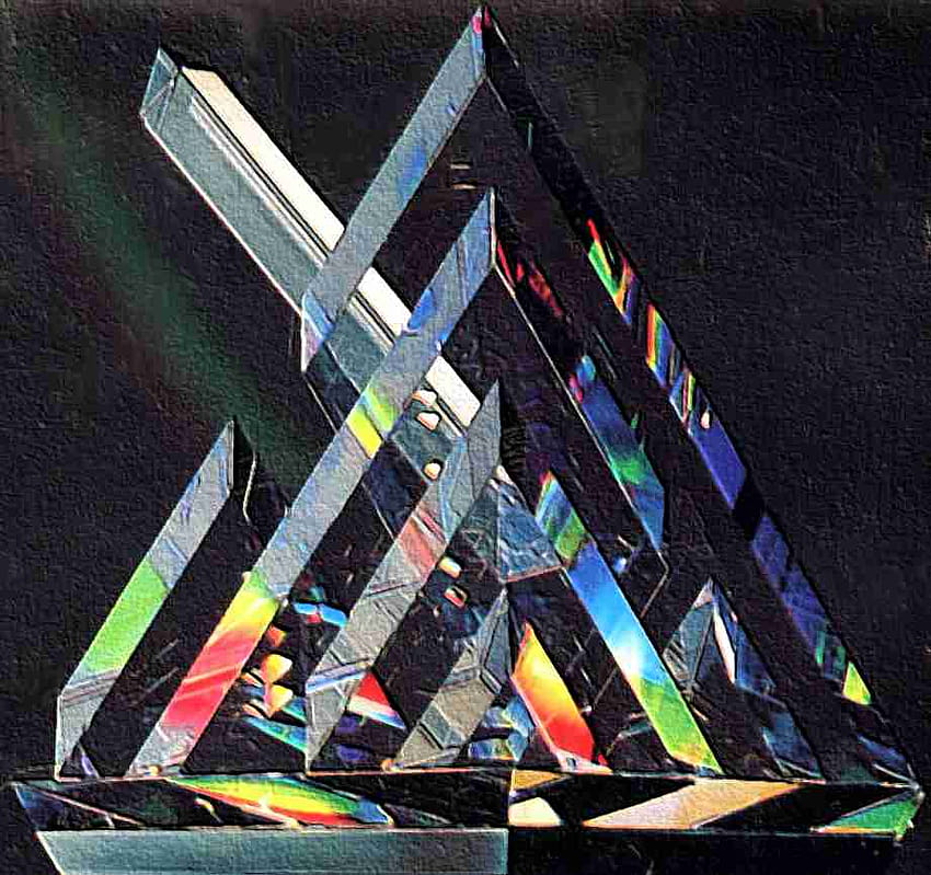 Dreieckiges Prisma HD-Hintergrundbild