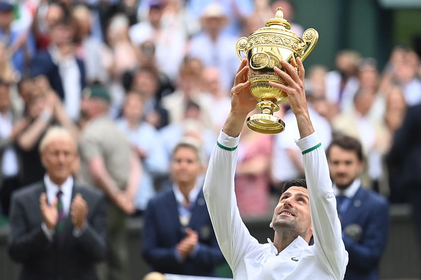 Factbox: Wimbledon men's singles champion Novak Djokovic, novak djokovic wimbledon champions 2021 HD wallpaper