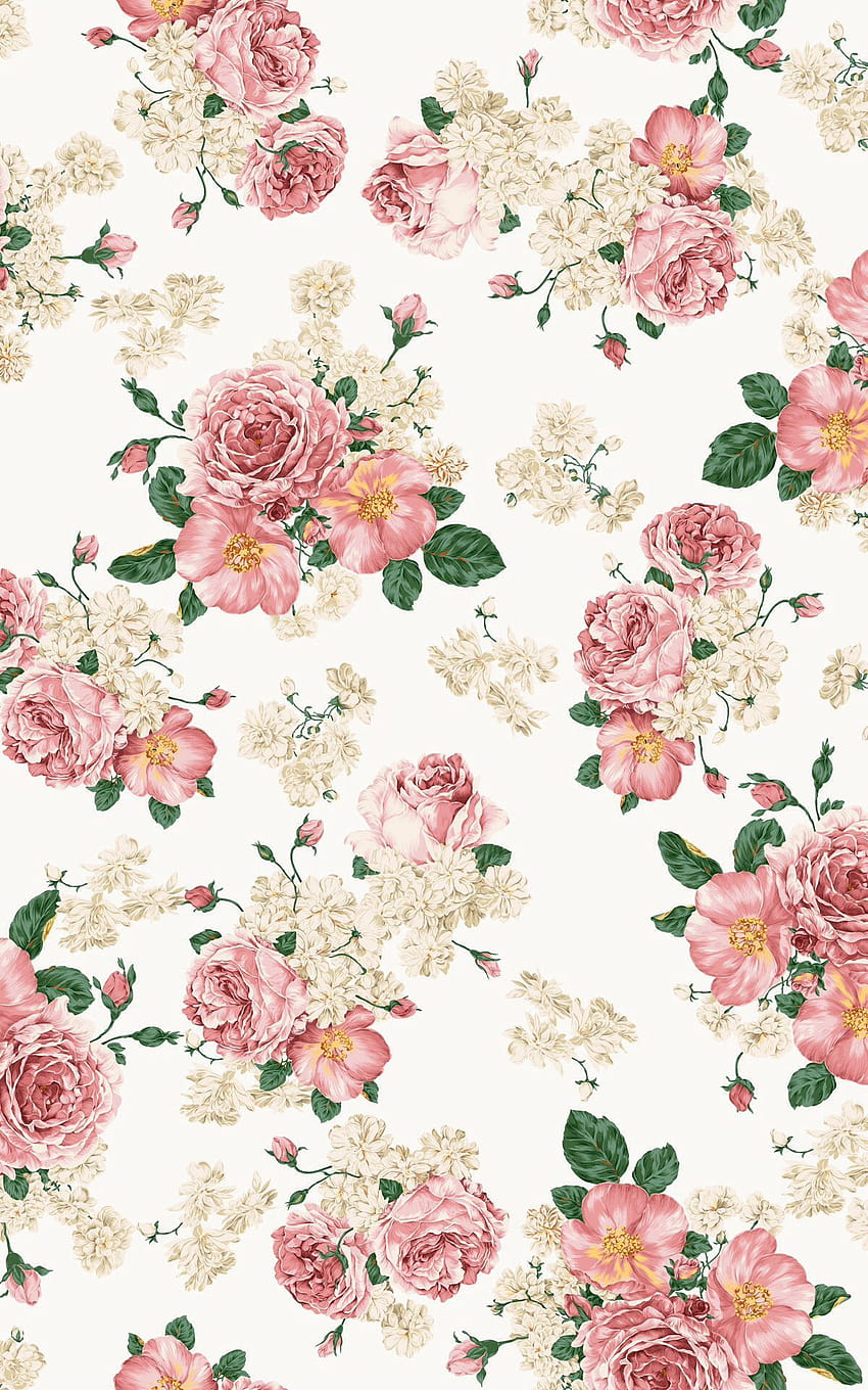 ❤️ Maryam ❤️ di iphone, motif bunga wallpaper ponsel HD