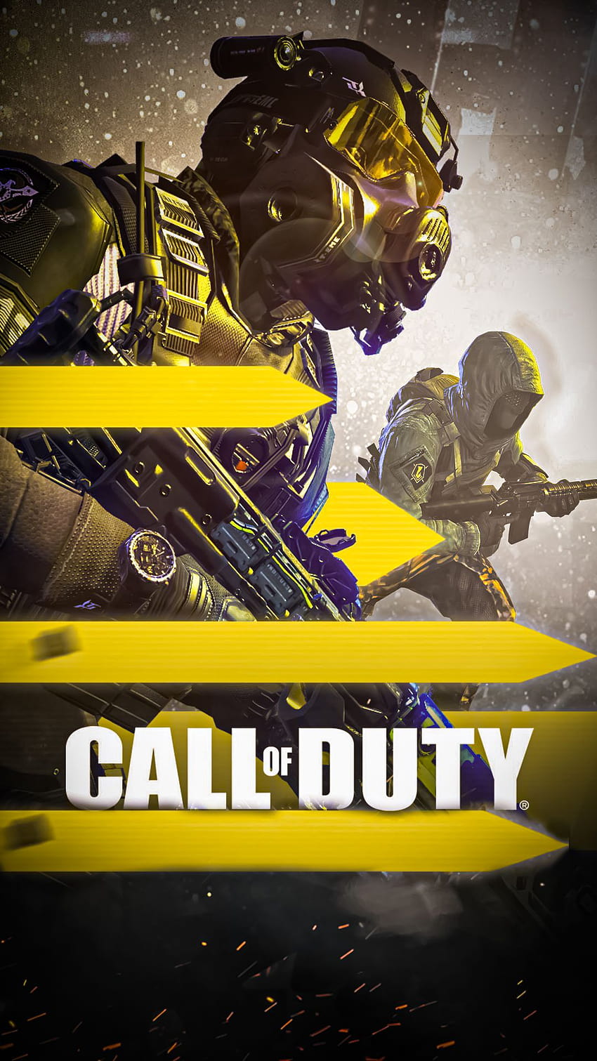 Call of Duty Mobile : CallOfDutyMobile, 콜 오브 듀티 모바일 로고 HD 전화 배경 화면