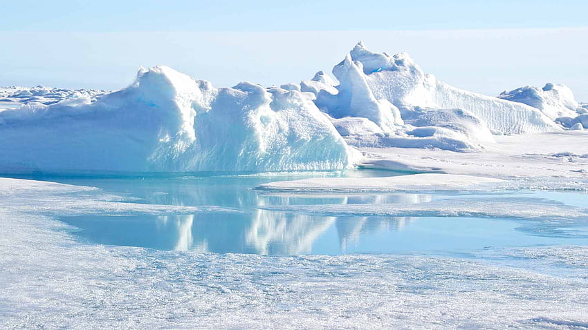 arktyczny biegun północny Tapeta HD