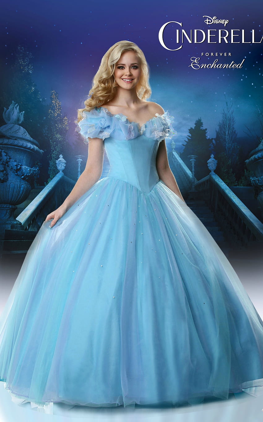 Amazoncom 2021 Blue Ball Gown Prom Dress New Movie Princess Cinderella  Cosplay Dress Off The Shoulder Organza Long Prom Gown Prom Dress US2  Clothing Shoes  Jewelry