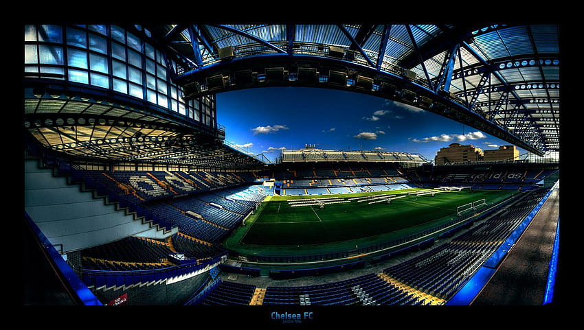 Stamford Bridge football stadium, logo chelsea terbaru HD wallpaper