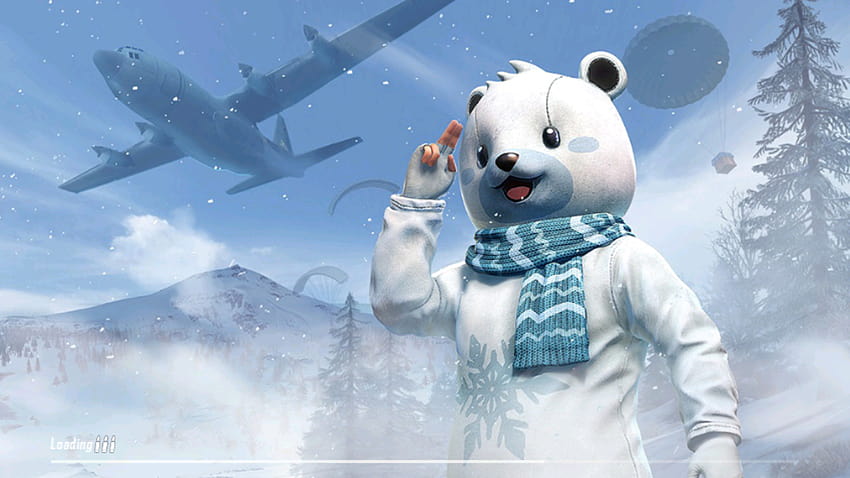 Sam OK on Pubg mobile, pubg polar bear HD wallpaper