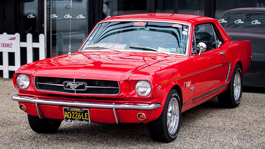 Ford, vintage mustang HD wallpaper