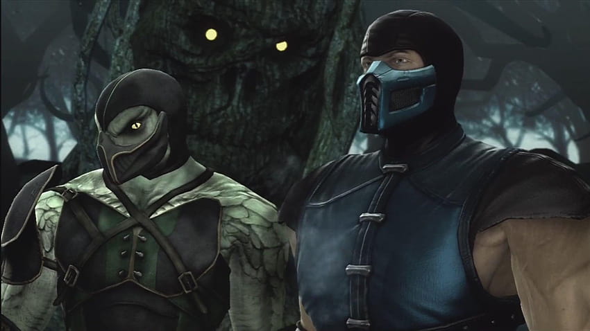 Mortal Kombat 9 Reptil HD-Hintergrundbild