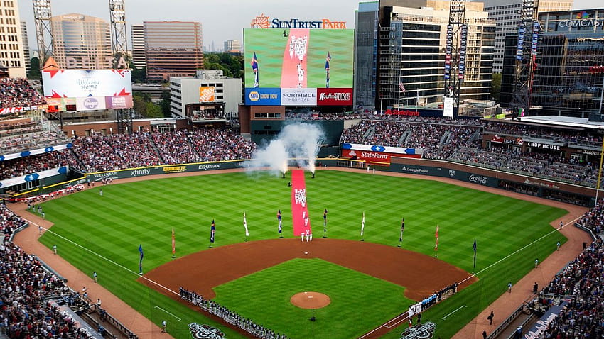 The Braves Open Truist Park to Fans for World Series Watch Party in Atlanta   Eater Atlanta