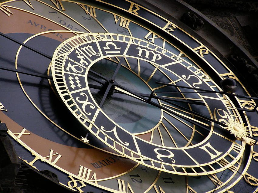 reloj astronómico fondo de pantalla
