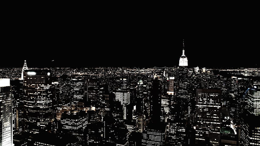 뉴욕의 밤 노트북, 노트북 도시의 미학 HD 월페이퍼