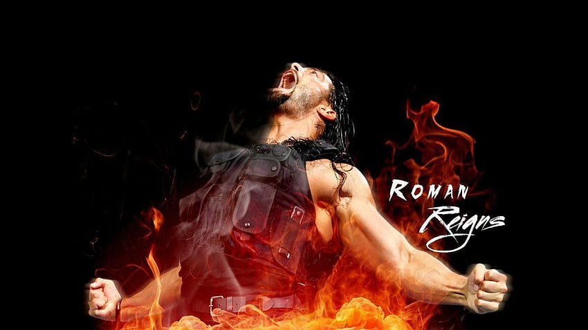 Superestrella de WWE Roman Reigns –, wwe romano fondo de pantalla