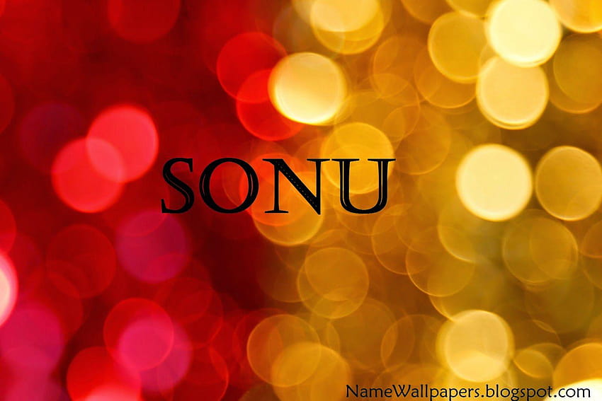 Sonu name HD wallpapers | Pxfuel