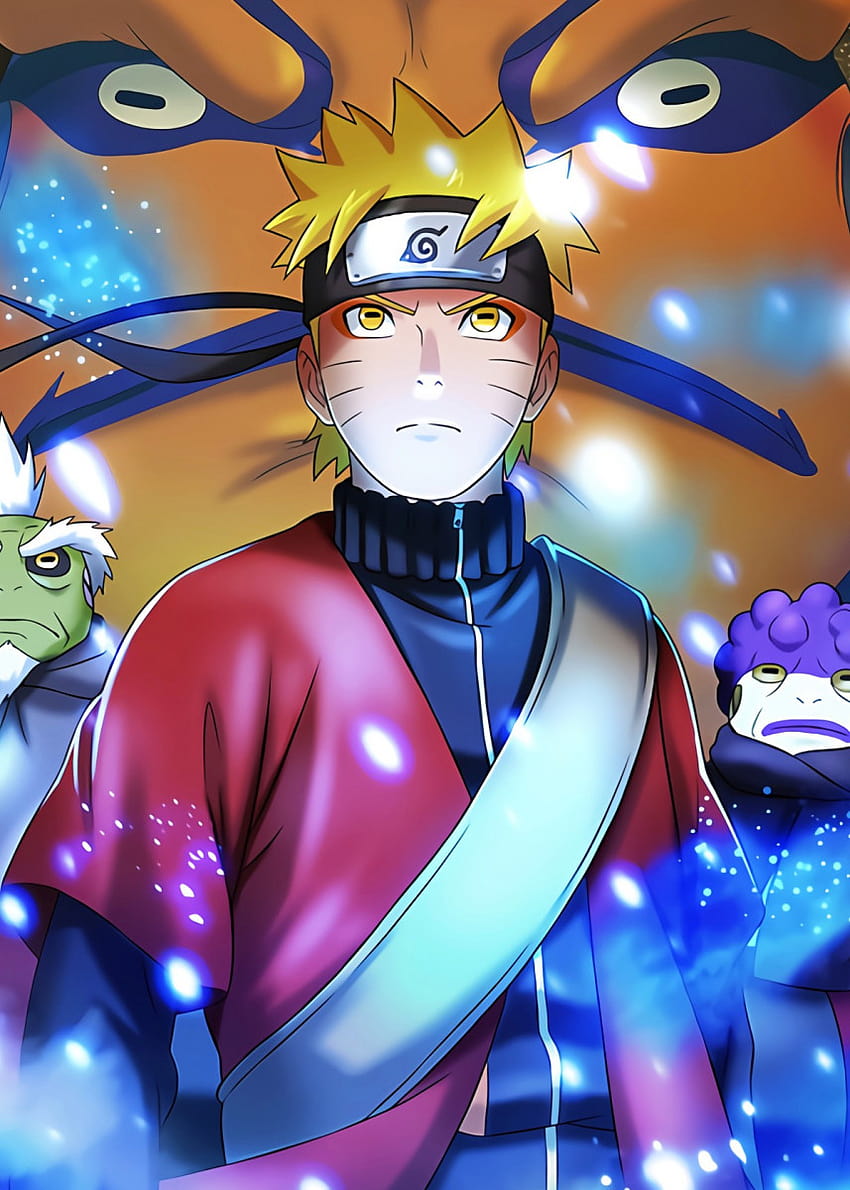 Sage Mode Naruto, Naruto Sennin-Modus HD-Handy-Hintergrundbild