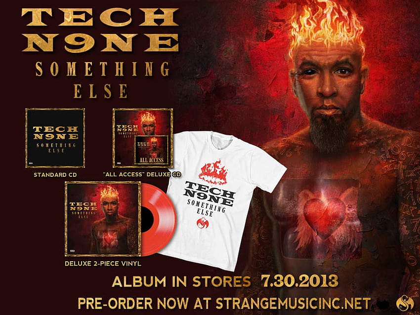 Tech N9ne New Album “Something Else” is now Available for Pre, tech