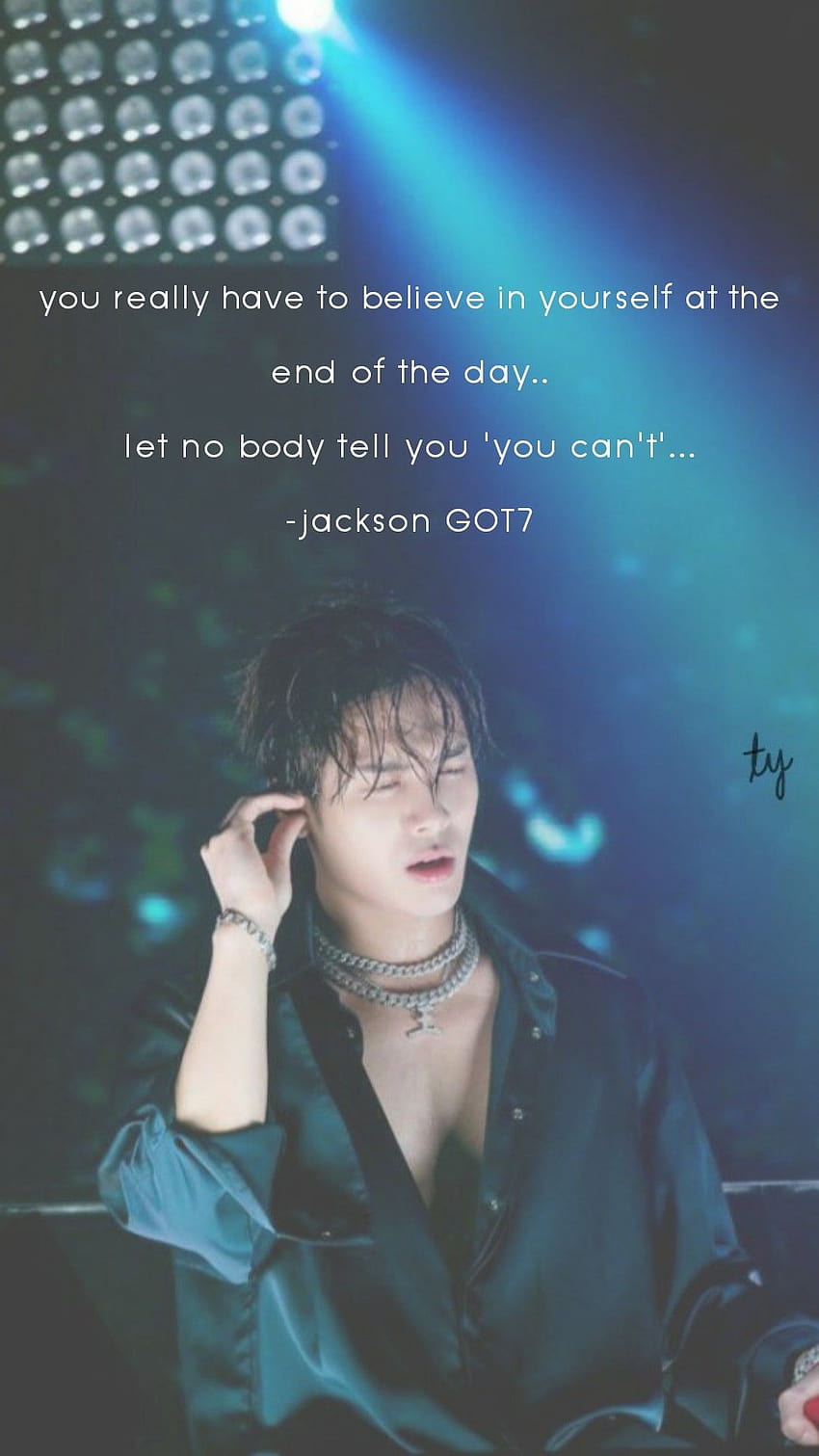 Quotes Jackson GOT7, team wang HD phone wallpaper