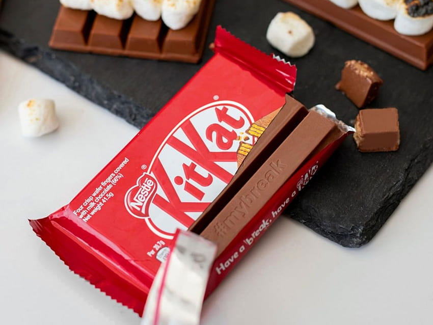 Nestlé presentará barras de chocolate veganas KitKat fondo de pantalla