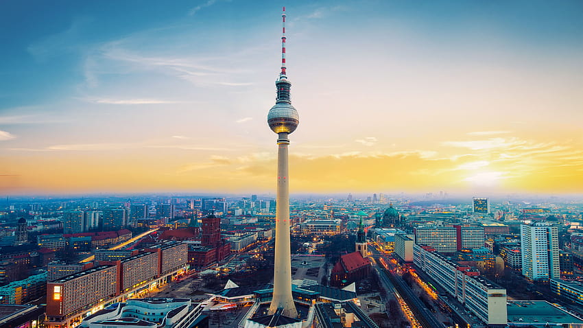 Berlin City View From Top, World HD wallpaper