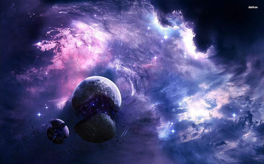 Disintegrating planets, disintegration HD wallpaper