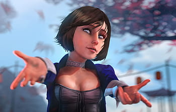 prompthunt: Screenshot from Bioshock Infinite, Elizabeth, high resolution  4K, Elizabeth, Bioshock Infinite, photorealism, face