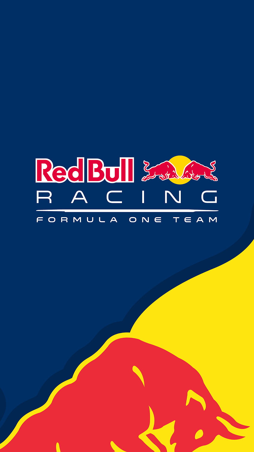 Logotipo de Red Bull Racing, teléfono red bull f1 fondo de pantalla del teléfono