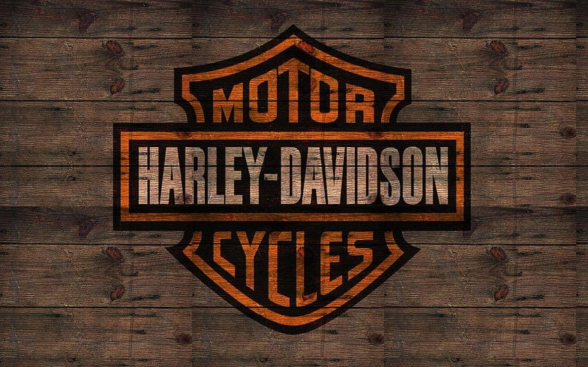 Harley Davidson, Harley Davidson de haute qualité, logos harley davidson Fond d'écran HD