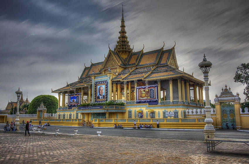 1 Palácio Real, Phnom Penh papel de parede HD