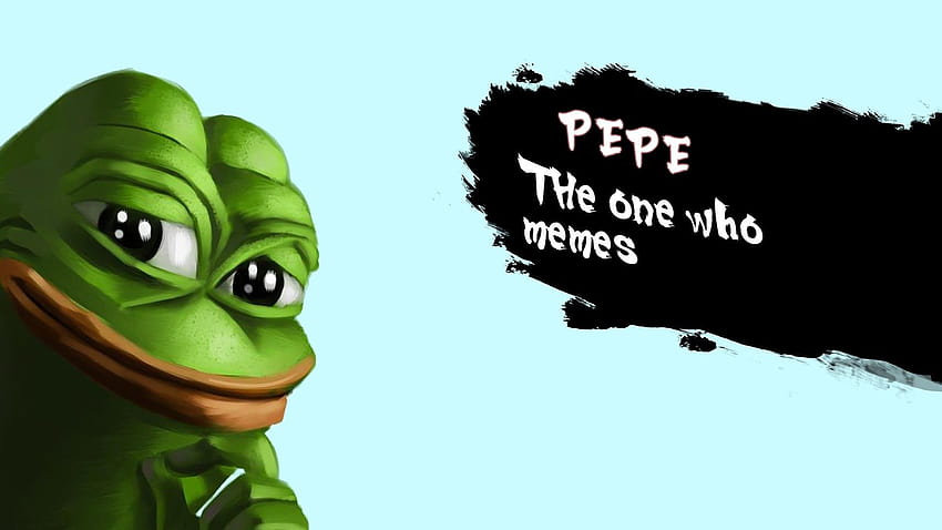 fajna karta motywu rozszerzenia Pepe The Frog Meme dla przeglądarki Chrome! Tapeta HD