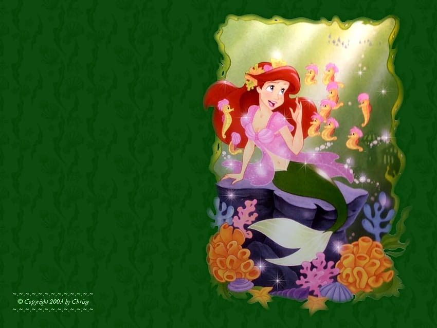 Little Mermaid, my mr mermaid HD wallpaper