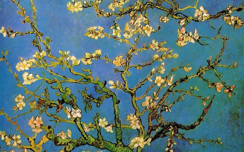 Almond Tree Van Gogh HD wallpaper